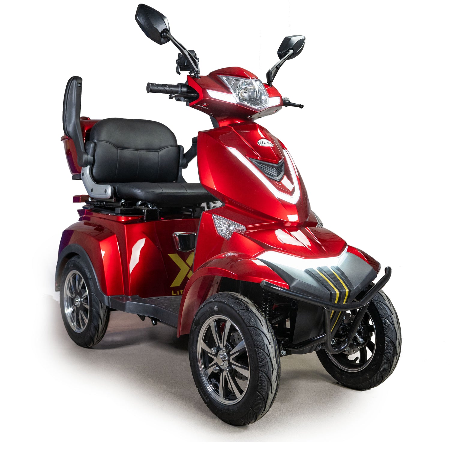 Röd promenadscooter Eloped Elite X