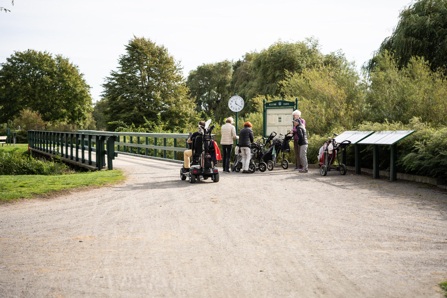 Promenadscooter för golfbana - Eloped Golf Edition