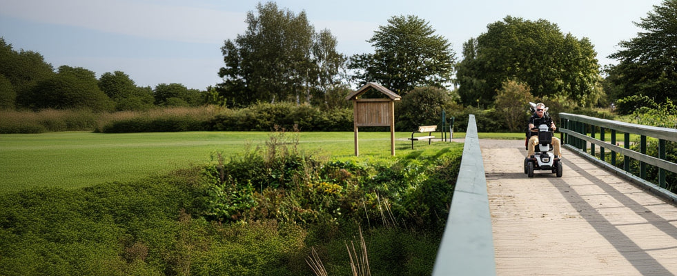 Promenadscooter för golfbana - Eloped Golf Edition