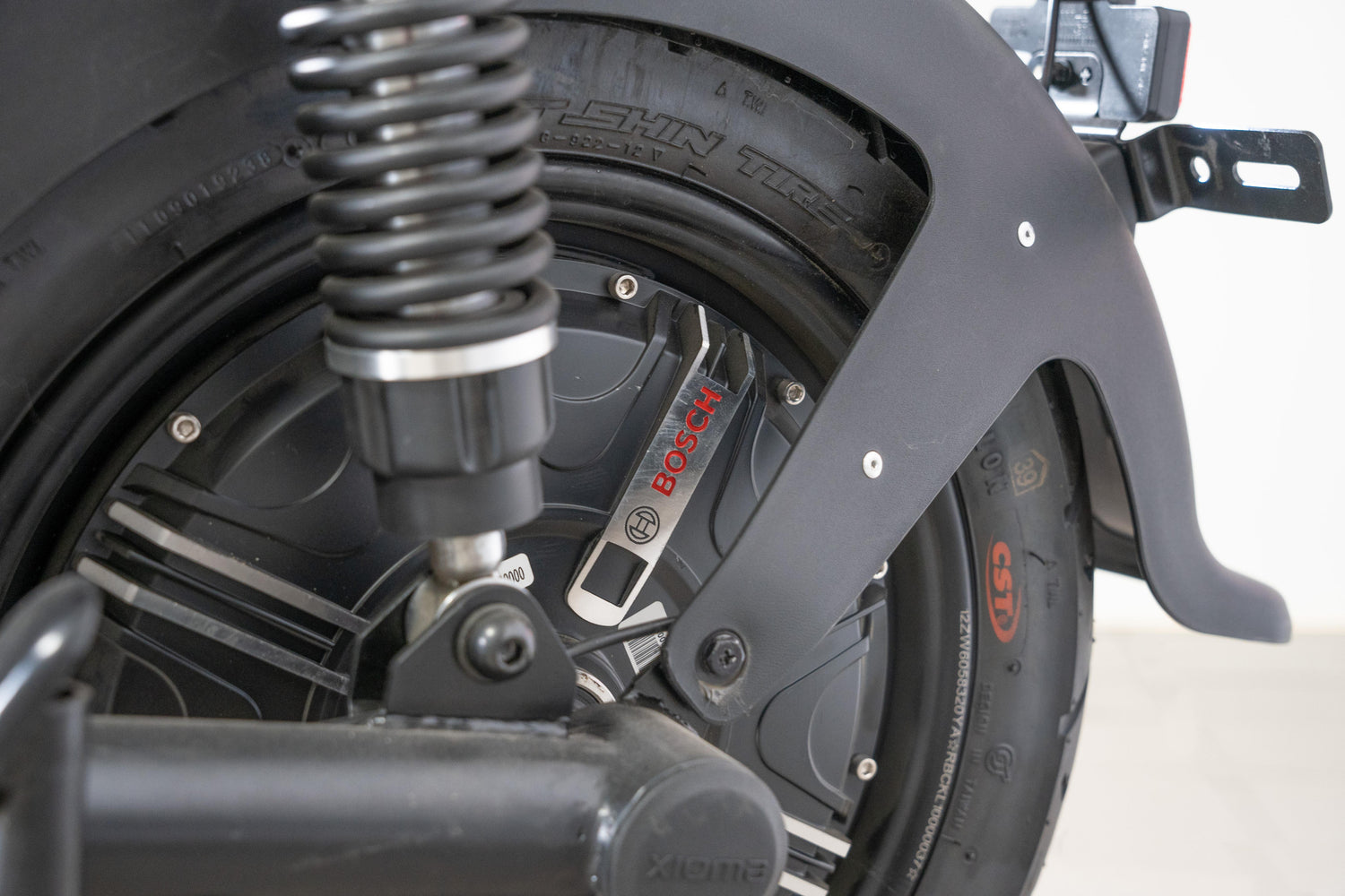 Motor på elmoped