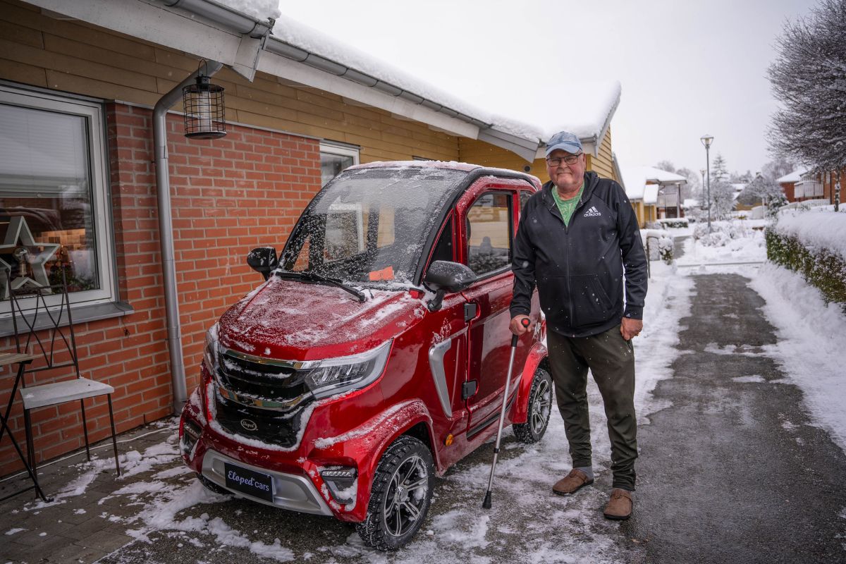 Körkortsfri elmopedbil Eloped X4e