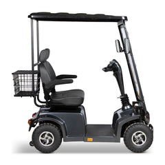Promenadscooter för två - Eloped Quattro Duo Cabin Grå