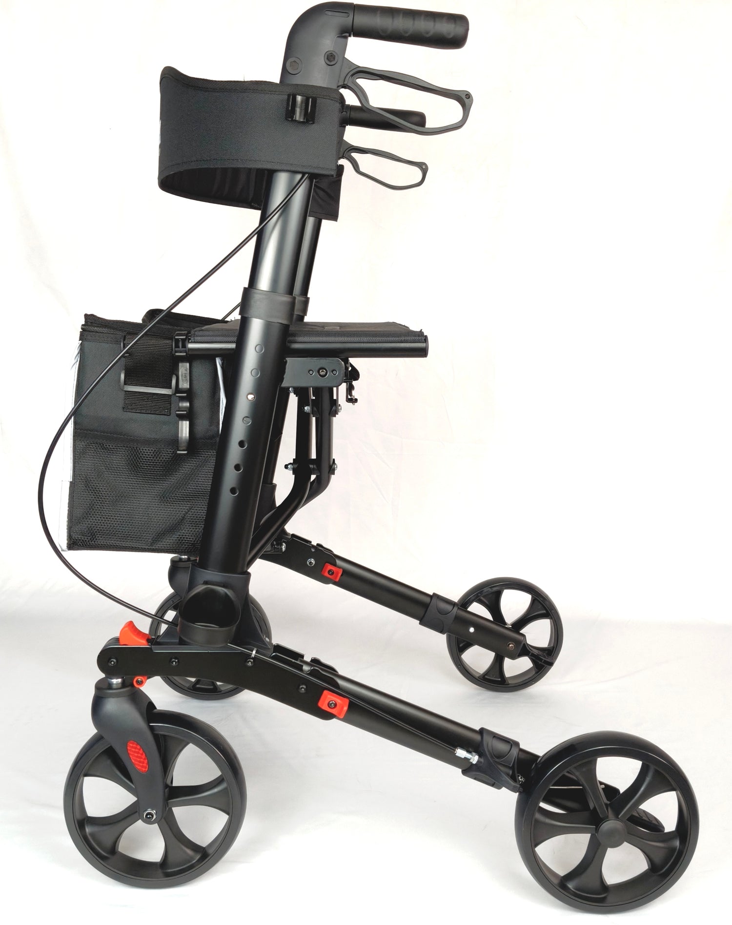 Black Pantor Compact Rollator SVART