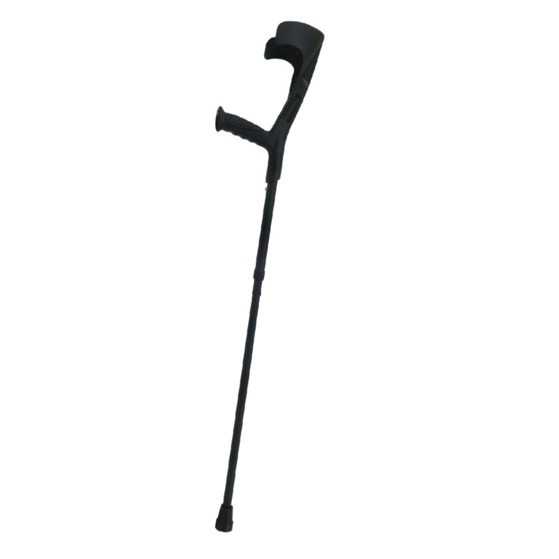 Crutch foldable Black